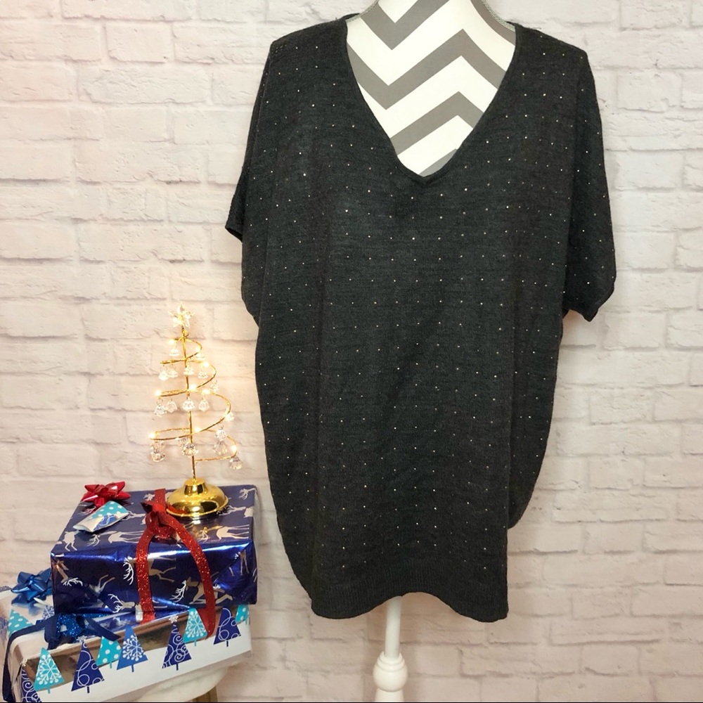 Torrid Rhinestone Top - image 1